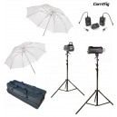 Menik 500w Umbrella Flash Kit C