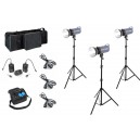 Battery Operated 300w Studio Flash Kit C