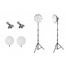 Spiral Dish 9x 55watt Light Kit B 