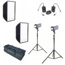 Menik 300w Soft Box Flash Kit A