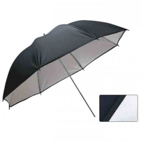 Black White 33 inch Umbrella - Broadcast Lighting