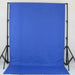 Muslin Blue Backdrop Material 3x6m - Broadcast Lighting