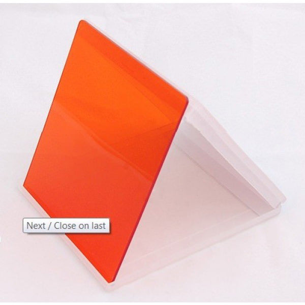 Square Filter - Orange Colour - Broadcast Lighting