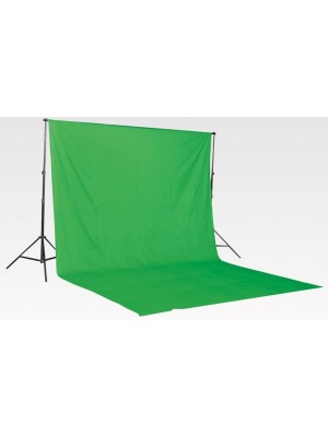 Fannel Green Backdrop Material 3x6m no loop