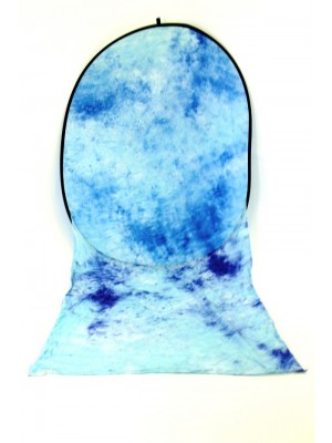 Infinity Pop up Multi Blue backdrop﻿