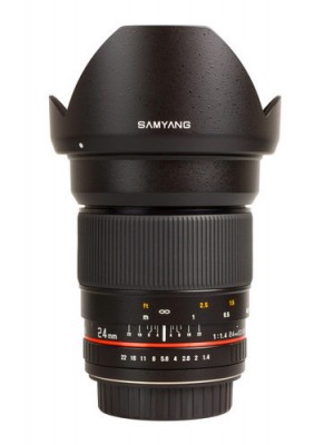 Samyang 24mm T1.5 ED AS UMC VDSLR for Canon HIRE