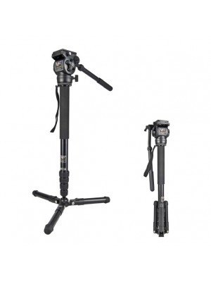 Tri Foot Monopod with Fluid Head