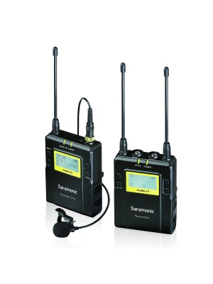 Saramonic UwMic10 Broadcast UHF Wireless Lavalier Microphone System for DSLR & Camcorders Video