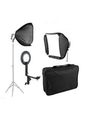 60CM Pop up Soft box speed light and stand