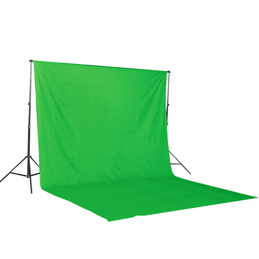 Green Muslin & Backdrop Support Stand Kit