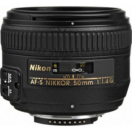 Rental - Nikon AF-S 50mm Prime f/1.4G Lens - Broadcast Lighting