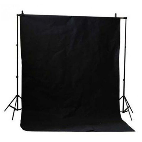 Black Muslin & Backdrop Support Stand Kit - Broadcast Lighting