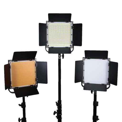 Lippmann LED-600D Lighting Kit of 3