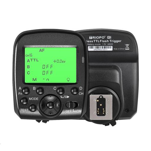 Triopo G1 F1-200W Trigger for Nikon/Canon - Broadcast Lighting