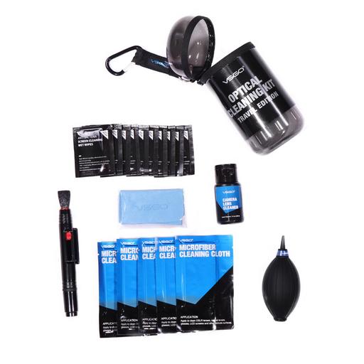 VSGO DK-15 Optical Cleaning Kit (Grey) - Broadcast Lighting