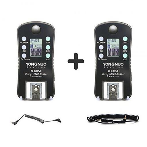 Yongnuo RF-605C Wireless Flash Trigger for Canon - Broadcast Lighting